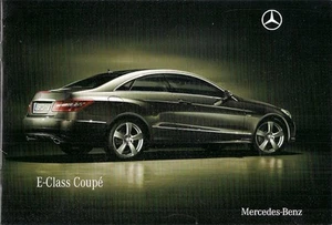 Mercedes-Benz E-Class Coupe 2009 UK Market Launch 20pp Sales Brochure SE Sport - Picture 1 of 1