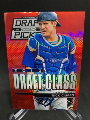 2013 Panini Prizm Perennial Draft Picks NICK CIUFFO Red Prizm Rookie /100! #121 - Image 1 of 2