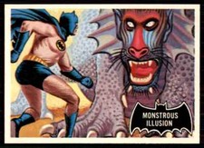 1989 Topps Batman Deluxe Reissue Edition Monstrous Illusion #48