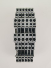6x WAGO 280 Durchgangsklemme 2,5mm² grau
