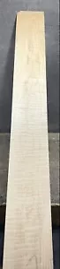 CURLY, FLAMED, EASTERN MAPLE NECK THROUGH BLANK , ECO-FRIENDLY TONEWOOD - Foto 1 di 4