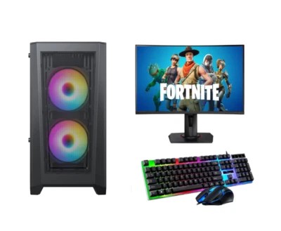 Cheap Gaming PC Intel Core i7 Win10 GTX1650 16GB RAM 128GB SSD 1TB HDD FORNITE - Image 1 of 4