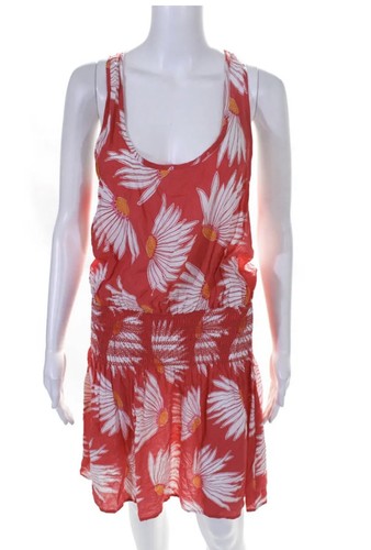 Abito nuovo senza etichette Kate Spade $150 margherita Lychee senza maniche smoking floreale taglia L