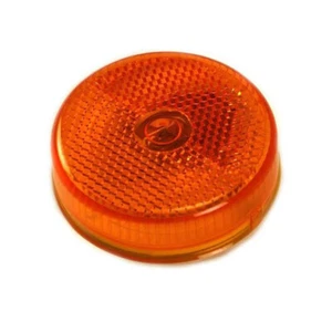 2 1/2" Round Amber Clearance Trailer Lights - Picture 1 of 1