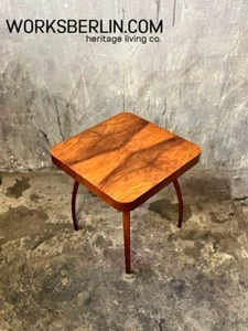 Restaurierter Beistell-Tisch von J. Halabala, 1950er, Bauaus Tisch, - Bild 1 von 9