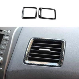 For Honda Civic 8th 2006-2011 Carbon Fiber Left And Right Air Outlet Vent Trim - Imagen 1 de 6