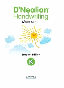 Kindergarten D'Nealian Handwriting Student Consumable Edition 2022 Grade K - Picture 1 of 3