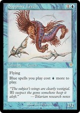 SAPPHIRE LEECH ~mtg NM Invasion Rare x1