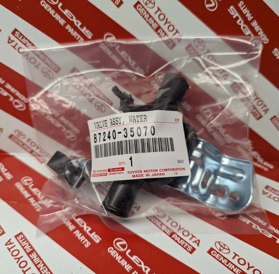 OEM Toyota 8724035070 Valve ASSY Heater Water 87240-35070