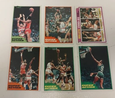1981-1982 Topps Basketball Cards  singles $1.25 ea. #1-198 .25 Total SHIPPING🏀 - Image 1 of 2