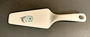 Taylor Smith Taylor Blue Bonnet Ceramic Pastry Server 9 1/4" long - Picture 1 of 5