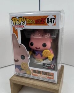 Funko POP! Animation Dragon Ball Z Majin Buu with Lollipop #847 GameStop DBZ - Picture 1 of 7