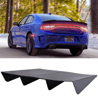 Difusor trasero para Dodge Charger Challenger RT SRT 4 aletas parachoques labio barbilla alerón Foto 1 de 4