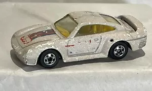 Neumáticos Blackwall Hot Wheels Pink Porsche 959 Diecast 1987 Vintage Malasia - Imagen 1 de 17