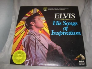 Elvis Presley LP, His Songs of Inspiration, RCA # DML1-0264, 1977[INV-4] - Imagen 1 de 4