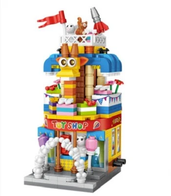 LOZ MINI Blocks - Kids Building Toys Bricks - Toy Shop - Style 1643 - 414 pcs - Image 1 of 3