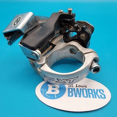 Shimano XT FD-M760A Triple Front Derailleur 34.9mm Low Clamp Dual Pull 9sp  f23 - Image 1 of 4