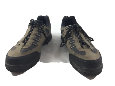 Wrangler Work Wear Men's Size 7.5 Grey Safety Toe Work Shoes boots Oil Resistant - Image 1 of 4