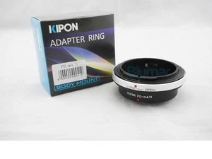 Kipon adapter for Canon FD mount lens to micro 4/3 M4/3 camera Pansonic G - Picture 1 of 1