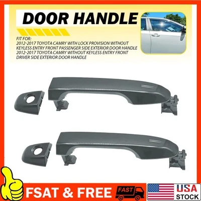 Manija de puerta exterior delantera o izquierda derecha gris para Toyota Camry 1G3 12-17 Foto 1 de 4