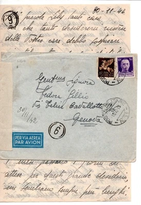 ITALY 1942 WWII - Cover posted from POSTA MILITARE N. 11 (Libya) with Censorship - Image 1 of 3