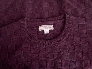 J.CREW’s WALLACE & BARNES Wool Knit Check Patchwork Sweater XL NWOT - Picture 1 of 10