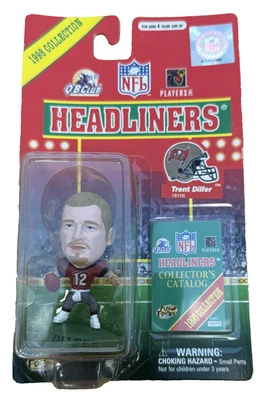 1998 Trent Differ NFL Headliners Collection - Tampa Bay Buccaneers - New In Box - Image 1 of 2
