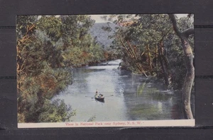 NEW SOUTH WALES, NATIONAL PARK, RIVER VIEW, c1910 ppc, used. - Imagen 1 de 1