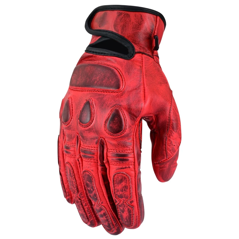 Мотоциклетные перчатки гоночные кожаные бронированные летние мотоциклетные перчатки с сенсорным экраном - Изображение 1 из 4