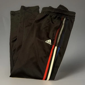 Adidas Trainingshose rot, weiß und blau, dreifach gestreift Gr. L aeroready - Bild 1 von 6