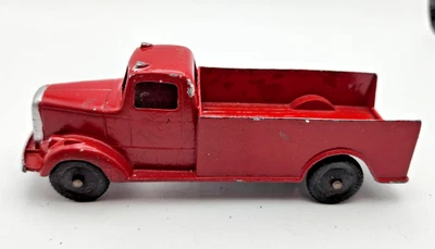Винтажный 1950-е Tootsie Toy Mack L-Line Открытая Кровать Грузовик для Доставки. Оригинальная краска - Изображение 1 из 4
