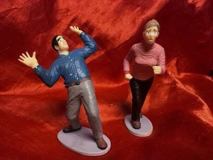 Accoutrements Figuren Konvolut 2 verängstigte Mann und Frau - Bild 1 von 7