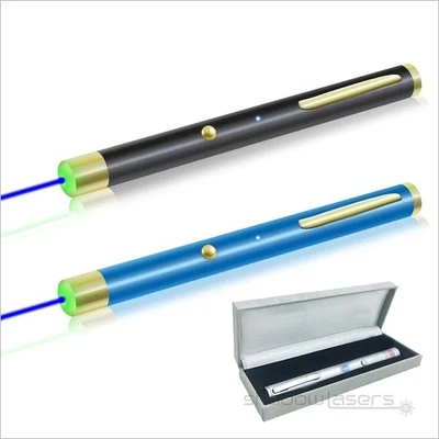 BP3 Fixed Focus 450nm Blue Laser Pointer Laser Pen Visible Beam &Gift Box - Image 1 of 4