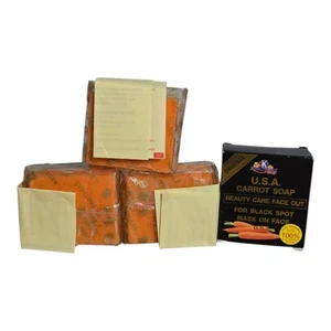 X3 Sapone Viso Originale K Brother Carota Beauty Care 3 Pezzi (Confezione Rovinata) - Foto 1 di 3