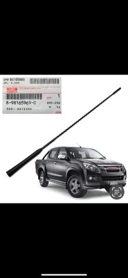 GENUINE ISUZU D MAX MU-X HOLDEN RODEO 2012-2018 40cm ROOF ARIEL / ANTENNAE MAST - Image 1 of 2