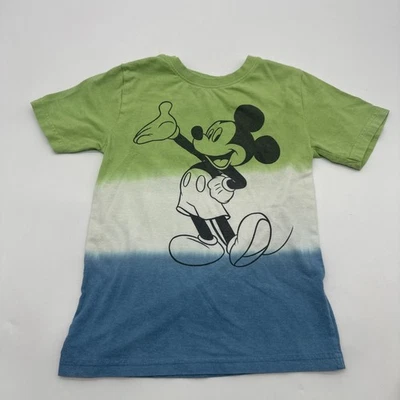 Disney Junior Mickey Mouse T-Shirt Youth Boys 7 Graphic Print Logo..#33839 - Image 1 of 4