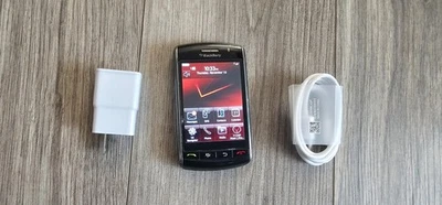 BlackBerry Storm 9530 Verizon Cell Phone Black 1st Generation Untested - Image 1 of 4