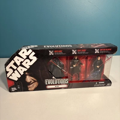 Hasbro Star Wars Evolutions The Sith Darth Maul/Count Dooku/Emperor Palpatine  - Image 1 of 2