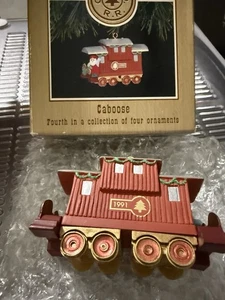 Hallmark Keepsake Claus & Co RR Caboose Ornament Miniature Train 4th In Series - Picture 1 of 6