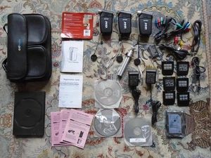 3 Aiptek HD DV Camcorders W/ Batteries (Three of them, plus tons of accessories) - Picture 1 of 16