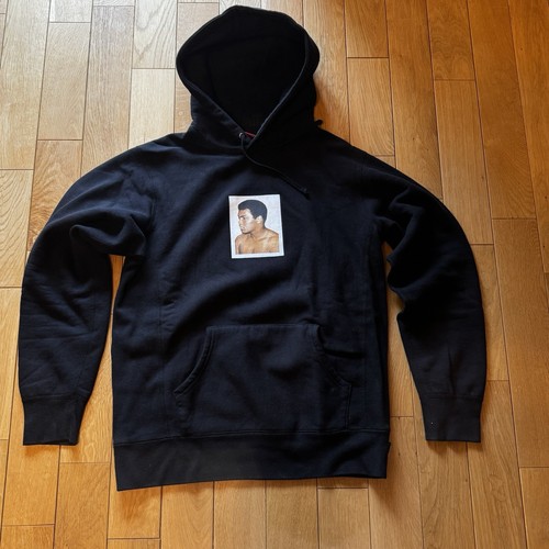 Felpa con cappuccio 16SS SUPREME x Mohamed Ali x Andy Warho MEDIUN