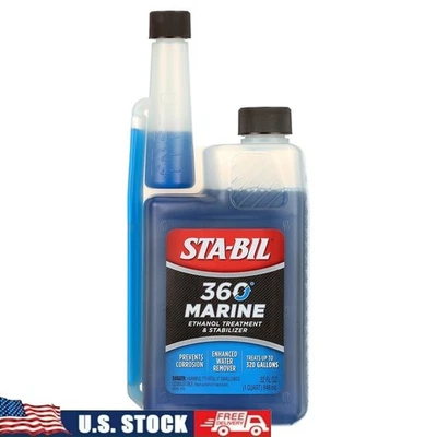 Ethanol Treatment Fuel Stabilizer Cleaner Boats Watercraft Fuel System 32oz New - Image 1 of 4