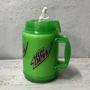 Whirley Drink Works XM-52/64 Mountain Dew Mug Large Foam Insulated Soda Cup - Picture 1 of 7
