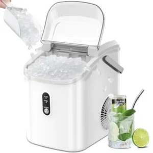 34Lbs/24H Countertop Ice Maker with Soft Chewable Ice with Self-Cleaning - Picture 1 of 8