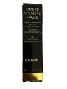 Chanel Ombre Première Laque Longwear Liquid Eyeshadow 32 VASTNESS Violet Brown - Picture 1 of 7
