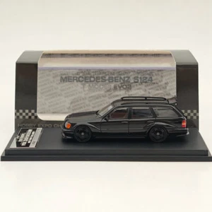 Mortal BENZ S124 T MODEII EVO2 Wagon 2025 HEC Diecast Toys Car Models Black 1/64 - Picture 1 of 12