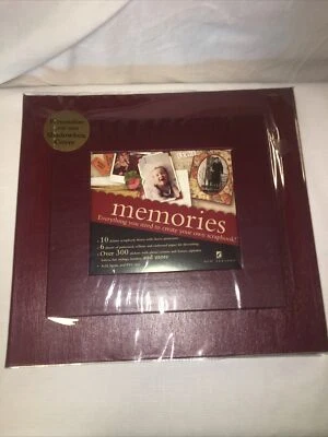 Libro de recortes Memories nuevas estaciones caja sombra cubierta nueva cubierta de plástico N Foto 1 de 4