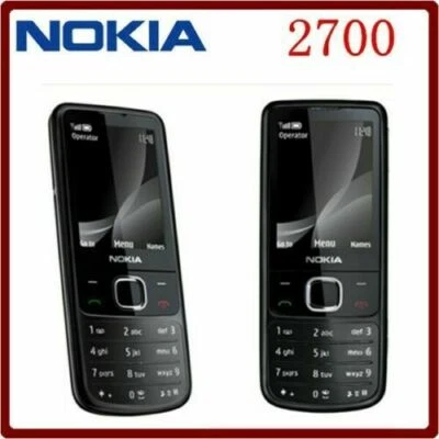 Nokia Classic 2700 - Gray (Unlocked) GSM 2MP FM Mp3 Cellular Phone - Image 1 of 4