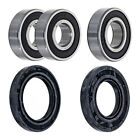 NICHE Wheel Bearing Seal Kit for Suzuki DR250S DR350S DR650SE 6205-2RS 6204-2RS