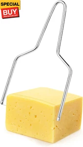 Cheese Slicer Cheese Cutter Stainless Steel Butter Cutter Butter Slicer with Wir - Picture 1 of 7